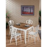 Sandalie Home Sirius / Carisma Mutfak Masa Takımı - Beyaz
