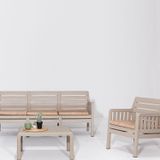 Sandalie Lara / 3 1 S Bahçe Takımı Balkon - Bahçe - Teras Mobilyası / Cappucino