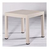 Sandalie Rattan Cappucino 80x80 cm Bahçe Masa