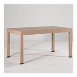 Sandalie Rattan Cappucino 90x150 cm Bahçe Masa