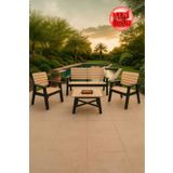 SANDALİE Sera 2 1 1 S Bahçe Takımı / Bahçe - Balkon - Teras Mobilyası, Bahçe Oturma Grubu, Yıkanabilir
