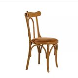 Sandalye 19802 Zus2210 Kulak Sırtlık Model Bambu Kayın Ayak Ceviz Renk El Yapım