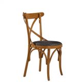 Sandalye 19892 Zus243 Capraz Sirtlik Model Acik Ceviz Renk Kayin Bambu Ayk Elyapi