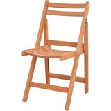 Sandalye Cafesi Katlanır Sandalye CDL035 - Kahverengi