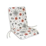 Sandalye Minderi Arkalıklı Lastikli Süngerli-1 Adet(Marin-Çapa) (521013558) cok-renkli