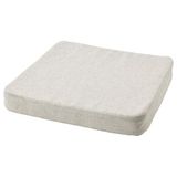 Sandalye minderi, bej, 39/35x37x5 cm