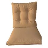 Sandalye Minderi Gri - Antalya, London, Ürgüp, Madrid Sandalyeler İçin Düğmeli Model
