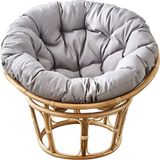Sandalye Minderleri - Dış Mekan Asılı Yumurta Sandalye Salıncak için Su Geçirmez Yuvarlak Minder - Güneşe Dayanıklı, Yıkanabilir Koltuk Minderi, Bahçe ve Balkon için - 60 x 60 cm