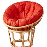Sandalye Minderleri - Dış Mekan Asılı Yumurta Sandalyesi için Su Geçirmez Yuvarlak Yastık - 170 x 170 cm, Güneşe Dayanıklı ve Yıkanabilir, Bahçe ve Balkon Salıncak Sandalyeleri için Mükemmel Yedek