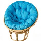 Sandalye Minderleri - Su Geçirmez Dış Mekan Asılı Yumurta Sandalye Minderi - 90 x 90 cm, Yuvarlak Salıncak Sandalye Değiştirme, Güneşe Dayanıklı, Bahçe ve Balkon Rahatlaması için İdeal
