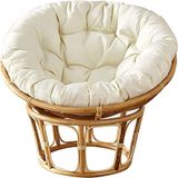Sandalye Minderleri - Su Geçirmez Dış Mekan Hamak Sandalye Minderi 70 x 70 cm Yuvarlak - Güneşe Dayanıklı, Bahçe, Balkon, Salıncak Sandalye için Yıkanabilir Yedek Ped - Rahatlama ve Konfor için