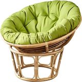 Sandalye Minderleri - Su Geçirmez Yuvarlak Salıncak Sandalye Minderi - Yumurta Sandalyesi Asmak için Güneşe Dayanıklı Yedek, 100x100 cm, Yıkanabilir ve Dayanıklı Bahçe ve Balkon Dış Mekan Konforu için