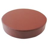 Sandalye Minderleri - Yuvarlak Dış Mekan Koltuk Minderleri - Yumuşak Kaymaz Köpük Sandalye ve Tabure Minderleri, Yıkanabilir, Koyu Kahverengi, 15,7x2in/40x5 cm - Veranda ve Bahçe Mobilyaları için