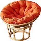 Sandalye Minderleri—Su Geçirmez Yuvarlak Yastık 80 x 80 cm Dış Mekan Asılı Hamak Sandalyesi için - Güneşe Dayanıklı, Yıkanabilir Yedek Ped Yumurta Sandalye Salıncak için - Bahçe veya Balkon için