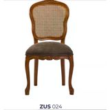 Sandalye St 19761 Zus 2141 Hasır Sırt Model Kayın Oyma Çizgi Ayak Kahvereng Döşem