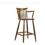 Sandalye St Zus278 Cafe Kafes Yuksek Model Kayin Ayak Ceviz Tam Kolcak El Yapim