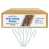 Sandbaggy Damla Boru Kazıkları Peyzaj Zımbaları | 12,7 cm Uzunluk | Damla Çapaları | Peyzaj Pimleri | Çim Çivileri | Bahçe Kazıkları | 1/4 "Çapa Kadar Damlama Borusunu Tutacak Şekilde Tasarlanmıştır |