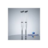 Sandcare Koltuk Altı Değneği Yürümeye Yardımcı Çift Koltuk Değneği Alüminyum Hafif Yüksek Kalite