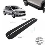 SANDERO 2 STEPWAY 2013 2014 2015 2016 2017 2018 2019 2020 ARACA ÖZEL SİYAH YAN BASAMAK