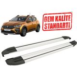 Sandero Brıllant Araca Özel Yan Basamak 2021 2022 2023 2024 2025 2026 2027 - Siyah - Gri