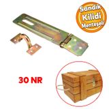 Sandik Kutu Askisi 30 Luk Menteseli Kilit Tosba Kilit Asma Kilit Aparati