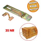 Sandik Kutu Askisi 35 Lik Menteseli Kilit Tosba Kilit Asma Kilit Aparati