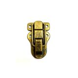Sandık, Kutu Klipsi, Ön Kilidi - 48x30mm, Antik, 1 Adet TGDRTGSBLFVW4WLO321