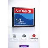 SanDisk 1 GB Compact Flash CF Hafıza Kartı - Fotoğraf Makinesi - CNC Makine