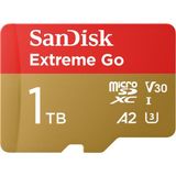 Sandisk 1 Tb Extreme Go Micro Sdxc Kart (Android Akıllı Telefonlar ve Tabletler, Aksiyon Kameraları, Drone'lar, Uhs-I, 200 Mb/s'ye Kadar 5k, 4K Uhd, Rescue Pro Deluxe, V30, Sınıf 10, U3 Için) Amazon I