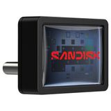 SANDISK 128 GB Extreme Fit USB-C Flash Sürücü - 400 MB/sn'ye kadar Okuma hızı, USB 3.2 Gen 1, USB Type-C - Tak ve Kal Depolama - Siyah - SDCZ530-128G-G46