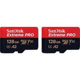 Sandisk 128 GB Extreme Pro Micro SD Hafıza Kartı UHS-I ile Yüksek Okuma Yazma Hızları ve Dayanıklı Tasarım