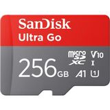 Sandisk 256 GB Ultra Go Micro Sdxc Hafıza Kartı + Sd Adaptör (Android Akıllı Telefonlar ve Tabletler Için, 150 Mb/s'ye Kadar Okuma Hızı) A1, Full Hd Video, Uhs-I, Class 10, U1, Amazon Için