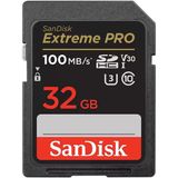Sandisk 32Gb Extreme Pro Rescuepro Deluxe Sdhc+Kart, 100Mb/S'ye Kadar, Uhs-I, Sınıf 10, U3, V30 - Outlet