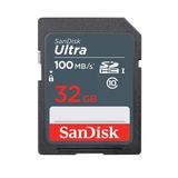 Sandisk 32Gb Ultra Class 10 100Mb/S Hafıza Kartı (Sdsdunr-032G-Gn3ın)