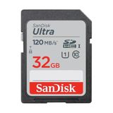 Sandisk 32Gb Ultra Class 10 120Mb/S Hafiza Karti (Sdsdun4-032G-Gn6ın)