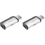SanDisk 32GB Ultra Dual Drive USB 3.1 Type-C Bellek - SDDDC2-032G-G46 (2 paketi)