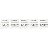 Sandisk 5'li Paket High Endurance 128GB 100/40MB/S Microsdxc C10 V30 Hafıza Kartı SDSQQNR-128G-GN6IA