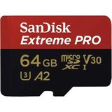 SanDisk 64GB Extreme Pro Micro SD Hafıza Kartı Uyumlu Sertifikalar ile Hızlı Performans
