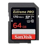Sandısk 64GB Extreme Pro SDSDXXU-064G-GN4IN Sdxc Hafıza Kartı