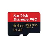 Sandisk 64Gb Extreme Pro Uhs I Microsd Hafıza Kart Sdsqxcu-064G-Gn6ma