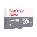 SanDisk 64GB SDSQUNR-064G-GN3MN Ultra microSDXC 64GB 100MB-s Class 10 UHS-I Hafıza Kartı - 1 Adet