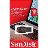 Sandisk Cruzer Blade 16 GB Kapasiteli USB Flash Bellek Güvenli Depolama İçin Tasarlandı