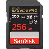 Sandisk Ext Pro C10 Sdsdxxd-256G-Gn4In 256Gb 200Mb/S Hafıza Kartı
