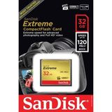 Sandisk Extreme 32 GB Compact Flash CF Hafıza Kartı (120mb/s)