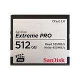 Sandisk Extreme Cfast 2.0 Hafıza Kartı, 512 - SDCFSP-512G-G46D - Standart
