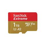Sandisk Extreme Microsdxc Uhs-I Hafıza Kartı 1 Tb + Adaptör (Akıllı Telefonlar, Aksiyon Kameraları ve Drone'lar Için, A2, C10, V30, U3, 190 Mb/s Aktarım, Rescuepro Deluxe)