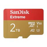 Sandisk Extreme Microsdxc Uhs-I Hafıza Kartı 2 Tb + Sd Adaptör, (Akıllı Telefonlar, Aksiyon Kameraları Veya Drone'lar Için, 240 Mb/s'ye Kadar Aktarım, 4K Uhd) Rescuepro Deluxe, Uhs-I, U3, V30