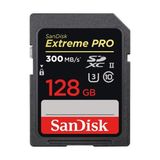 SanDisk Extreme PRO 128GB SDXC Hafıza Kartı 300 MB/s Okuma Hızı ile Dayanıklı Tasarım