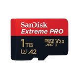 SanDisk Extreme Pro 1TB 170MB/s A2 C10 V30 UHS-I U3 microSDXC Hafıza Kartı + Adaptör (SDSQXCZ-1T00-GN6MA)