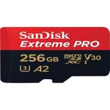 Sandisk Extreme Pro 256 GB Micro Sd - Beyaz